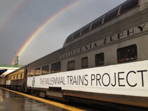 Millennial Trains Project in Denver; photograph by Robert Reid published in National Geographic